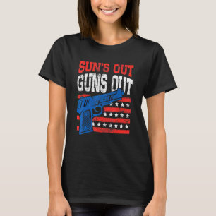 Camiseta Soa Sai Desaparece Armas de Bandeira Americana Pat