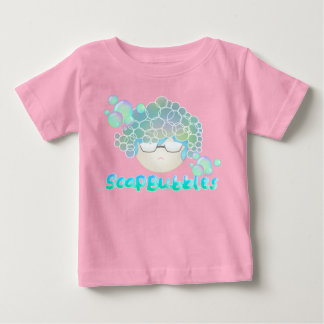 Camiseta Soap Bubbles bebê rosa