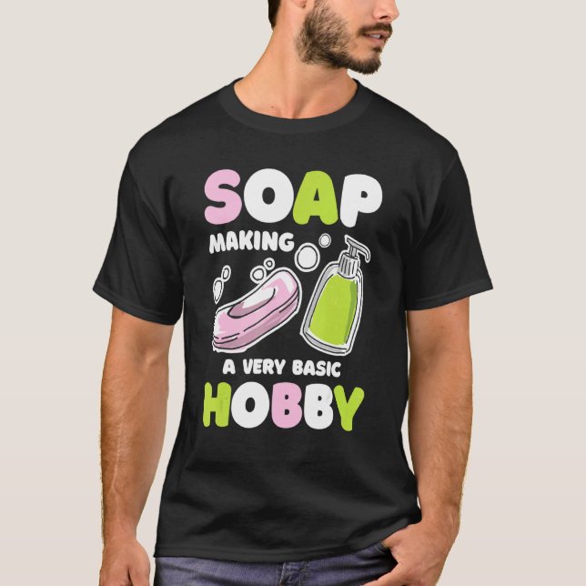 Camiseta Soap Fazer Básico Hobby Soap Sap Feito À Mão Soapm (Frente)
