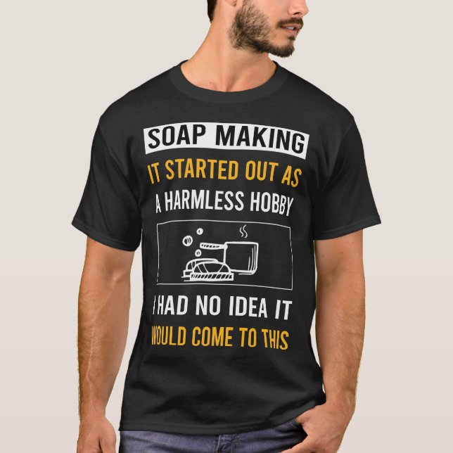 Camiseta Soap Fazer Hobby Sem Ar (Frente)