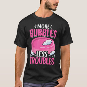 Camiseta Soap Fazer Soap Soap Sensalista Bolhas Menos Tr
