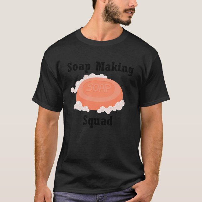 Camiseta Soap Fazer Squad Hobby Crafter Soapilicious (Frente)