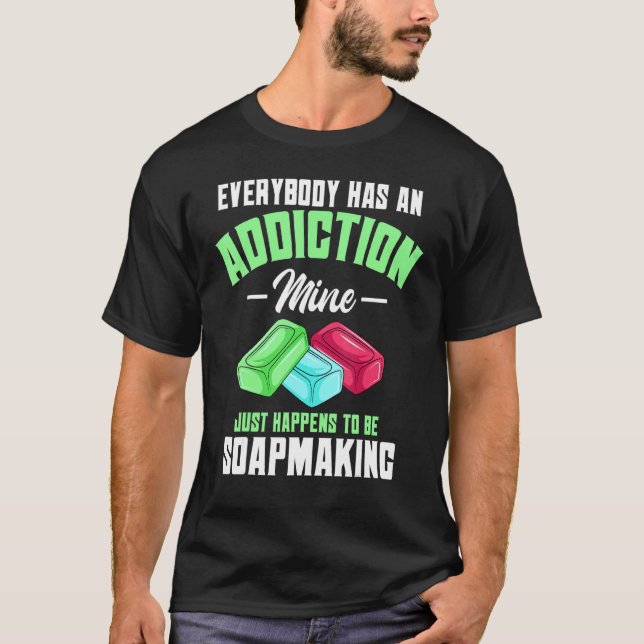 Camiseta Soap Maker Soapeação Feita à Mão (Frente)