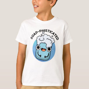 Camiseta Soap-Pun Engraçado Físico-Sabonete