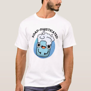 Camiseta Soap-Pun Engraçado Físico-Sabonete