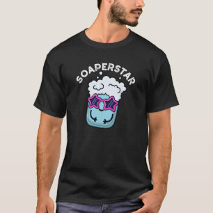 Camiseta Soaperstar Funny Soap Pun Dark BG