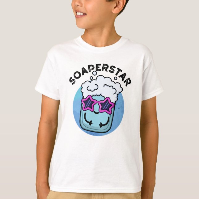 Camiseta Soaperstar Funny Superstar Soap Pun (Frente)