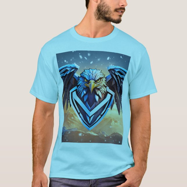 Camiseta Soar de Águia Majestosa (Frente)