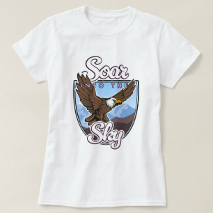 Camiseta Soar no logótipo do Sky