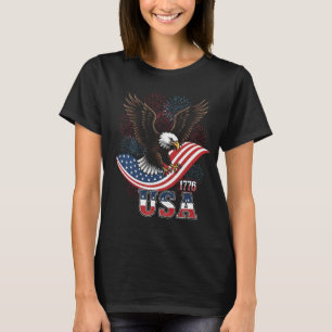 Camiseta Soares da liberdade - Águia majestosa careca 4 de