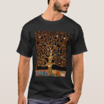 Camiseta Sob a Árvore da Vida, de Gustav Klimt,<br><div class="desc">Sob a Árvore da Vida,  de Gustav Klimt,  T-shirt</div>