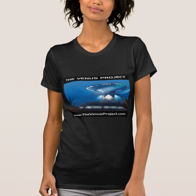 Camiseta Sob a cidade do mar (Frente)
