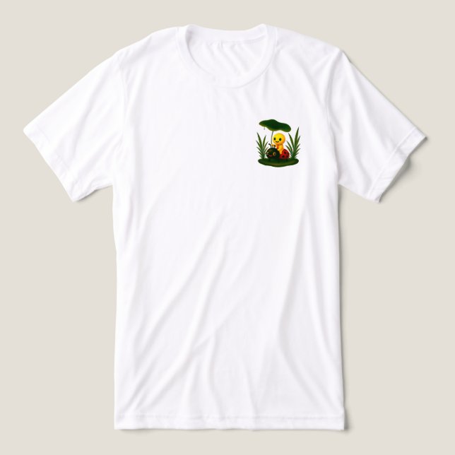 Camiseta Sob a Copa Verde (Design frontal)