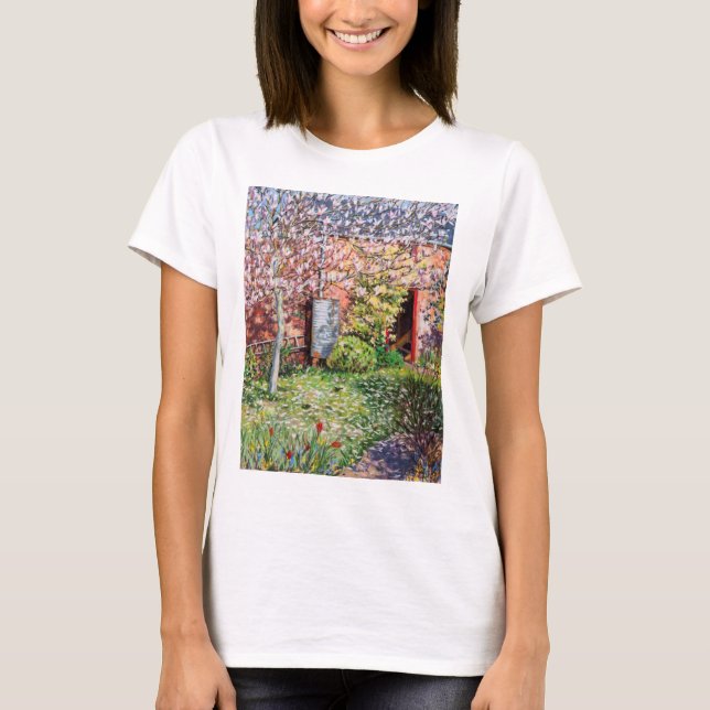 Camiseta Sob a magnólia (Frente)