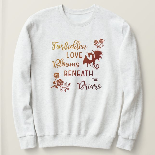 Camiseta Sob as Roseiras Brenda K Davies (Frente do Design)