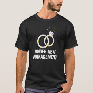 Camiseta Sob Nova Administração Grupo de Solteiros Noiva de