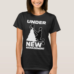 Camiseta Sob Nova Gestão Casamento Homens Festa de Despedid