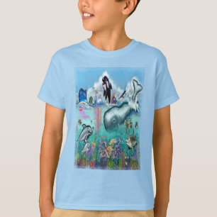 Camiseta Sob o mar