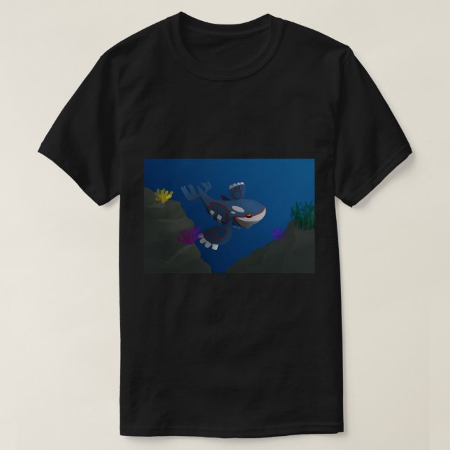 Camiseta Sob o mar - Kyogre .png (Frente do Design)