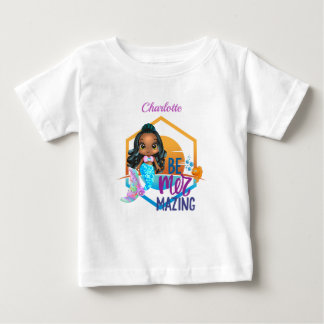 Camiseta Sob o Mar Seja Mer-mergulhante Sereia Personalizad