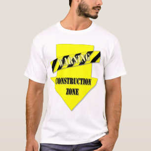 Camiseta Sob o T da maternidade da construção