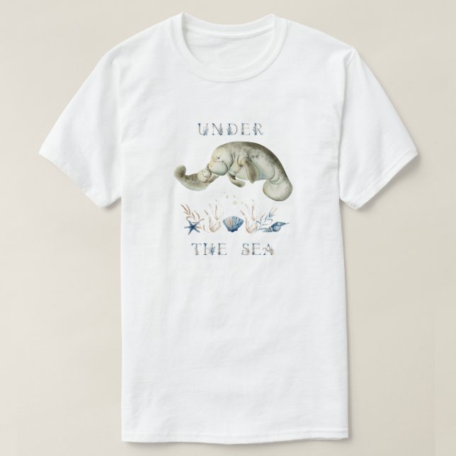 Camiseta Sob O Véu Do Mar (Frente do Design)
