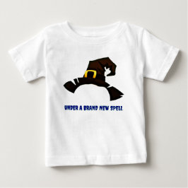 Camiseta Sob uma Marca, nova ortografia sob um chapéu de br