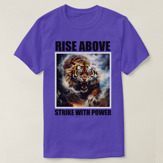 Camiseta Sobe acima da greve com a Malhação de ativação de  (Frente do Design)