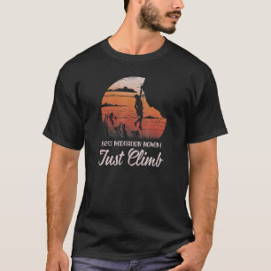 Camiseta Sobe Montanhas de Muro Subindo Alcance