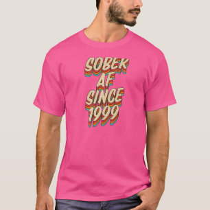 Camiseta Sober Af Desde 1999 Partido Su