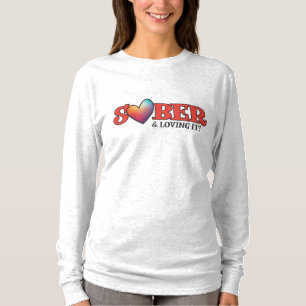 Camiseta Sober & Amando Isso! para o Dia dos Namorados