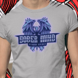 Camiseta Sober Mind Strong Spirit