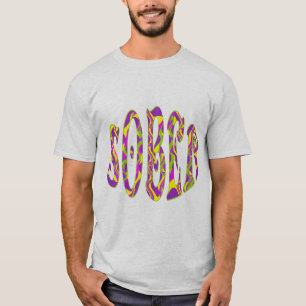 Camiseta SÓBER Retro 60's Art Psicedélico