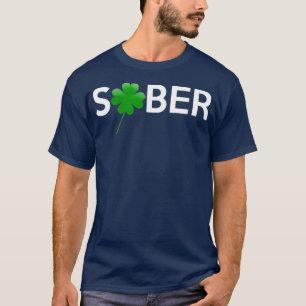 Camiseta Sober Saint Patricks Day Alcoholics AA NA 12