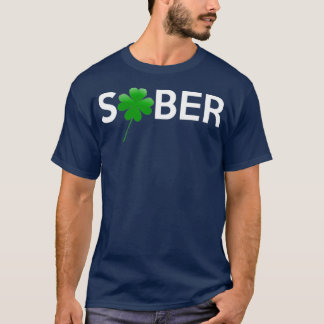 Camiseta Sober Saint Patricks Day Alcoholics AA NA 12