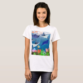 Camiseta Soberano Mantas E Corais Receptor Oceânico