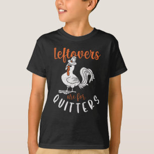 Camiseta Sobras Para Família de Desistentes Ação de Graças