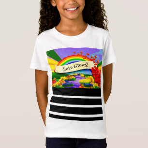 Camiseta SOBRE A Camisa-T-CAIXA-CHUVA