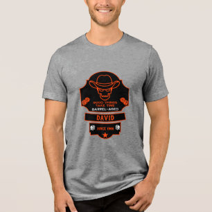 Camiseta Sobre A Colina Envelhecendo