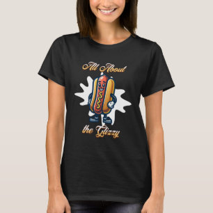 Camiseta Sobre a Glizzy   Engraçado Humor Quente