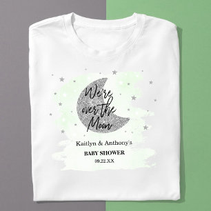 Camiseta Sobre A Lua   Chá de fraldas neutro