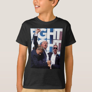 Camiseta Sobre A Luta Contra O Trump Na América Inderrotáve