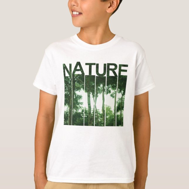 Camiseta Sobre a Natureza (Frente)