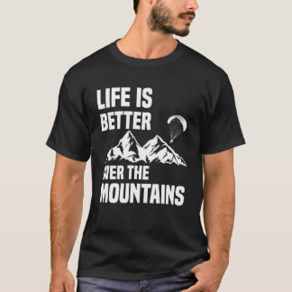 Camiseta Sobre As Montanhas Parapente