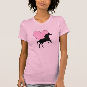 Camiseta Sobre cavalos e amor