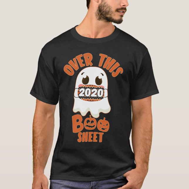 Camiseta Sobre Este Halloween De Fantasma Funny Ghost 2020 (Frente)