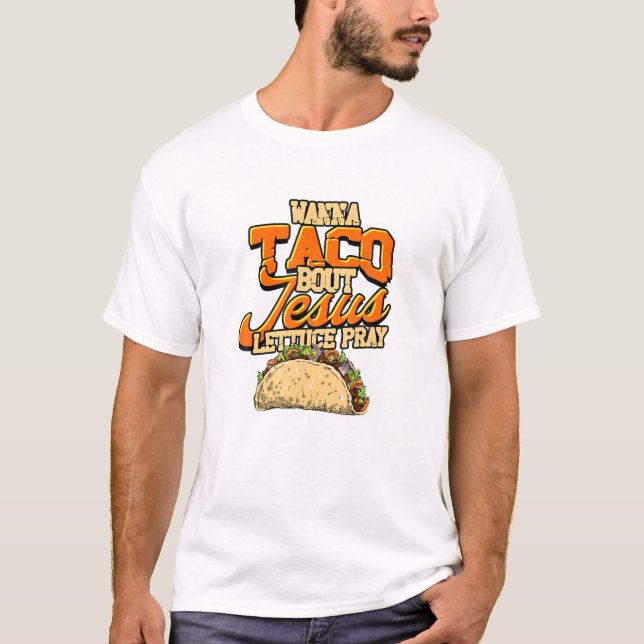 Camiseta Sobre Jesus Lettuz Reze Cinco De (Frente)