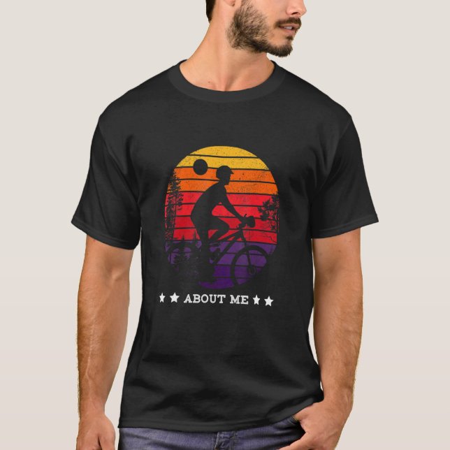 Camiseta Sobre Mim Ciclista (Frente)