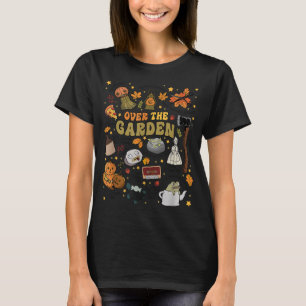 Camiseta Sobre O Muro Do Jardim Das Halloween, Obrigado De
