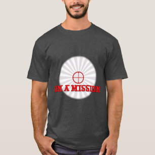 Camiseta SOBRE O Trabalho De Arte De Atirador De MISSÃO